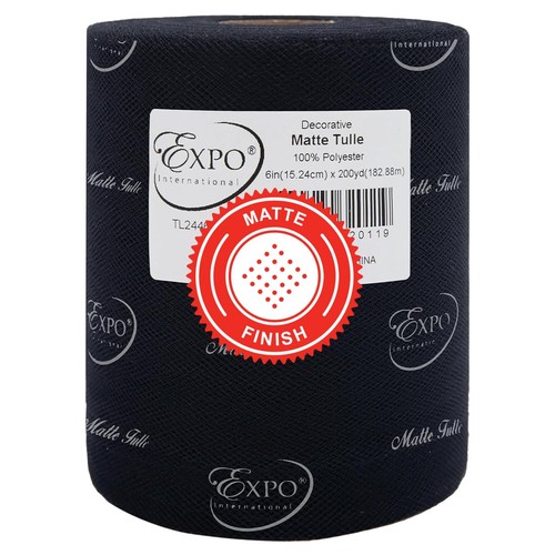 Decorative matte tulle - matte,